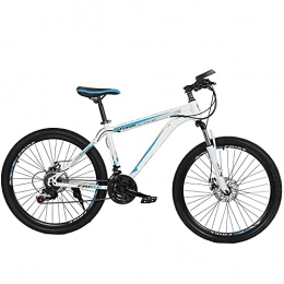 N&I Fahrräder N&I Country Mountain Bike 26 Inch with Double Disc Brake MTB for Adults Hardtail Bike with Adjustable Seat Thickened Carbon Steel Frame Spoke Wheel