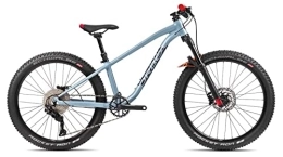 Orbea Mountainbike ORBEA Laufey 24R H10 Kinder & Jugend Mountain Bike (30cm, Blue Grey / Bright Red (Gloss))