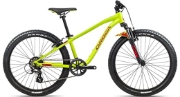 Orbea Fahrräder ORBEA MX 24R XC Kinder & Jugend Mountain Bike (30cm, Lime / Watermelon (Gloss))