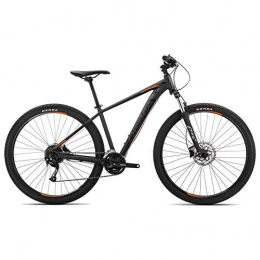 Orbea Fahrräder ORBEA MX 40 M Fahrrad 27, 5 Zoll 27 Gang Aluminium Rad Mountain Bike MTB Shimano Herren Damen, J20217, Farbe Schwarz Orange