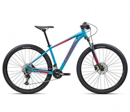 Orbea Fahrräder ORBEA MX30, Unisex Mountainbike 29er (L, Blau Bondi-Bright Red)