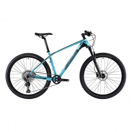 paritariny Komplette Cruiser-Bikes, Mountainbike 29 Zoll Erwachsene Mountainbike Carbon Frame Mountainbike MTB mit M610 30 Geschwindigkeiten (Color : Blue, Size : 29x17)