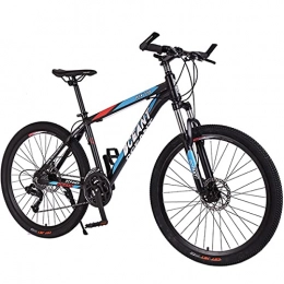 PBTRM Mountainbike PBTRM Fahrrad 26-Zoll Bikes 21-Gang MTB Hochfestes Carbon-Stahlrahmen-Mountainbike Mit Doppelscheibenbremse Für Männer Und Frauen, Blau