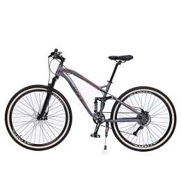  Mountainbike Premium Mountainbike in 27, 5 Zoll - Fahrrad für Jungen, Mädchen, Damen und Herren - Scheibenbremse vorne und hinten - 9 / 10 / 11 / 12 Gang-Schaltung - Vollfederung