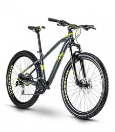 RAYMON Mountainbike RAYMON HardRay Seven 2.0 27.5'' MTB Fahrrad grau / grün 2020: Größe: 46 cm