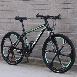 SANJIANG  SANJIANG Mountainbike 21 / 24 / 27 / 30 Speed ​​Doppelscheibenbremse City Bikes 24 / 26 Zoll All-Terrain-Anpassung Hard Tail Front Shock Absorber Suspension, B-26in-30speed