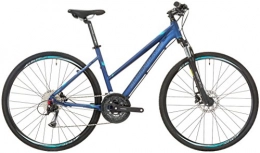 SHOCKBLAZE Fahrräder SHOCKBLAZE 28 Zoll Damen Mountainbike 27 Gang Faster, Farbe:blau, Rahmengröße:48cm