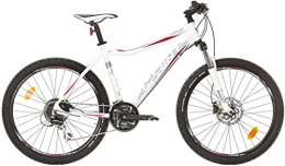 Sprint Fahrräder SPRINT 26 Zoll Damen Mountainbike 24 Gang Apolon, Farbe:weiß-blau, Rahmengröße:44cm