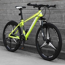  Mountainbike Stilvolle Mountainbike-Vorderradaufhängung Leichter Carbon-Stahlrahmen mit 21-Gang-Schaltbremsen, A, 26 Zoll