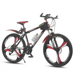 Tbagem-Yjr Mountainbike Tbagem-Yjr Adult Dämpfung Mountainbike, 26-Zoll-Räder Dual Disc Brake Variable Speed ​​Rennrad (Color : Red, Size : 24 Speed)