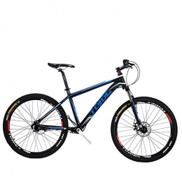 TDJDC Explorer300 Top-Qualität No-Kette 3 Gang Mountainbike, Sport Fahrrad, Shaft Drive Fahrrad, Aluminiumlegierung Rahmen MTB, 26 × 17,5" (Blau)