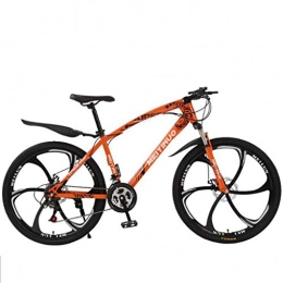 WGYDREAM Mountainbike WGYDREAM Mountainbike Mountain Bike MTB Mountain Bike 26 Zoll Räder Doppelaufhebung-Gebirgsfahrrad 21 24 27 Geschwindigkeit MTB Mountainbike Mountain Bike MTB (Color : Orange, Size : 27 Speed)