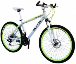 WJSW Mountainbike WJSW 26 Zoll Fahrrad Doppelscheibenbremse Mountainbike Geschwindigkeit Student fiets, grün