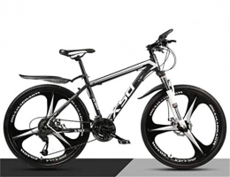 WJSW Mountainbike WJSW Kohlenstoffstahl-Unisexfahrrad, 26 Zoll-Mountainbike für Erwachsen-Pendler-Stadt-Fahrrad (Farbe: E, Größe: 24 Geschwindigkeit)