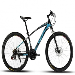 WXXMZY Mountainbike WXXMZY Fahrräder, Mountainbikes, 24 / 26 Zoll Mountainbikes Für Erwachsene Und Jugendliche, 21-Gang Light Dual-Disc Mountainbikes. (Color : Blue, Size : 24 inches)