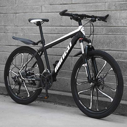 WYJBD Mountainbike WYJBD 26 in Mountain Bikes mit Federgabel Adjustable Seat Mountainbike Tragkraftt Above 200KG 21 / 24 / 27 / 30 Geschwindigkeit (Color : 1, Size : 24)