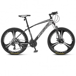 WYZQ Fahrräder WYZQ Moutainbike Aluminium Rahmen, 33 Geschwindigkeit 26 Zoll Rder Fahrrad, Abschliebare Stodmpfung Federgabel, Off-Road-Fahrrad Fr Erwachsene, A