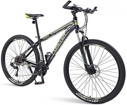 XUERUIGANG Fahrräder XUERUIGANG 26-Zoll-Aluminium-Mountainbike 33 Geschwindigkeiten, Scheibenbremse-Suspensionsgabel, 68"Rahmengröße (Farbe: grün / lila / weiß) (Farbe : Grün, Größe : 26")