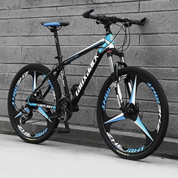 T-NJGZother Fahrräder Yoshiyami Fahrrad, Schicht Fahrradfahrrad, Jugendgeschenk, Straßenrennen-[Top-Match] DREI Messer - Schwarzblau_21 Geschwindigkeit (Standard 26 Zoll)，Gears Bicycle
