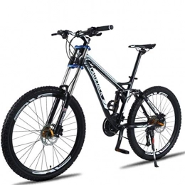 YOUSR Mountainbike YOUSR 26 Zoll Aluminium Rahmen Mountainbike, Unisex Commuter City Hardtail Fahrrad Black 24 Speed