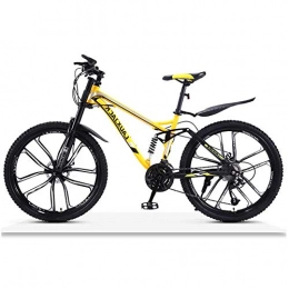 YUANP Fahrräder YUANP Mountainbikes Doppelscheibenbremse Für Erwachsene Beach-Fahrrad Mit Hohem Kohlenstoffstahlrahmen Herren-Downroad-Mountainbike Für Herren, C-24speed