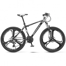 YXFYXF Fahrräder YXFYXF Dual Suspension Full Suspension Mountainbike, Off-Road Mountainbikes, 30-Gang-verstellbares Rennrad, 3 Messer (Color : Black, Size : 24 inches)