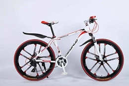 ZHTY Mountainbike ZHTY 26In 21-Gang-Mountainbike für Erwachsene, Leichtbau-Aluminiumrahmen-Vollrahmen, Herrenrad mit Vorderradfederung, Scheibenbremse-Mountainbike