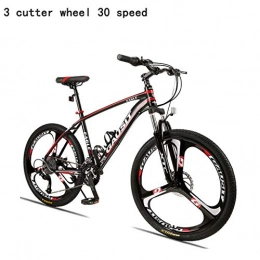 ZYHLL Mountainbike ZYHLL 27 Geschwindigkeit Mountainbike, 26 Zoll Erwachsene Bike mit Doppelscheibenbremse U Typ Vorderradgabel, Ultra-Light Aluminium Rahmen Anti-Rutsch-Fahrrder, D