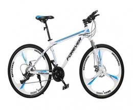 ZYHZP Fahrräder ZYHZP Fahrrad Mnner Geschwindigkeit ndern Erwachsener Frauen Fahrrad Mountainbike (Color : White Blue, Size : 24 Speed)