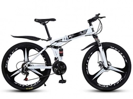Bike Bicycle 26 Zoll Folding Shock Speed ​​Bikes mit Doppelstoßdämpfern und Doppelscheibenbremsen MTB-Fahrrädern-26inch-27speed