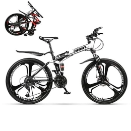 STRTG Fahrräder Faltbares Fahrrad, faltbares Sport- / Mountainbike / ultraleichte tragbare Klappfahrrad, Quick-Fold-System, Zum 24 * 26 Zoll 21 * 24 * 27 * 30 Geschwindigkeit Freien Falt-Fahrrad