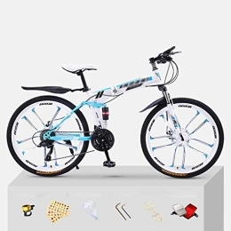 STRTG Fahrräder Faltrad Bikes Erwachsene, ultraleichte tragbare Klappfahrrad, Faltbares Fahrrad, 20 * 24 * 26 Zoll faltbares Sport- / Mountainbike / 21 * 24 * 27 * 30 Geschwindigkeit