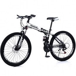 GWXSST Zusammenklappbare Mountainbike GWXSST Fahrrad Ergonomisches Fahrrad Fast Folding Anti-rutsch-verschleißfest, Fahrräder Mountain Wheel Dual, Leicht Zu Placel Achtgewichtsbike C(Size:30 Speed)