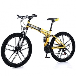 GWXSST Fahrräder Schnellfalzen, Mountainbike, rutschfeste Verschleißfeste Ergonomische Leichte, Rad Dual, Für Männer Oder Frauenfahrräder C(Size:30 Speed)