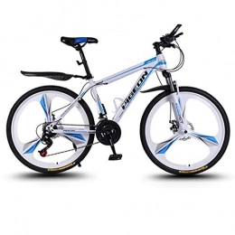 GXQZCL-1 Zusammenklappbare Mountainbike GXQZCL-1 Mountainbike, Fahrrder, 26inch Mountainbike, Hardtail Carbon-Stahlrahmen Fahrrad, Doppelscheibenbremse und Vorderradaufhngung, Mag Rder, 24-Gang MTB Bike (Color : White)