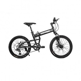 JINAN 20-Zoll-Folding Fahrrad Mountainbike Aluminiumlegierung-Fahrrad Jugendkursteilnehmer mit Variabler Geschwindigkeit Dmpfende Querfeldeinfahrrad Gelb/schwarz/wei 6-Gang