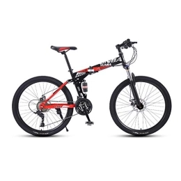 LHR Fahrräder LHR Mountain-faltrad, 26-Zoll-Offroad-Fahrrad mit Variabler Geschwindigkeit doppelte stoßdämpfung einrad-Trekking-Soft-Tail-Fahrrad geeignet für Erwachsene Jugendliche, Spoke Wheel