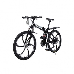 LIU Fahrräder liu 30 Geschwindigkeits-erwachsenes Mountainbike, Fahrrad Kohlenstoffstahl Doppelscheibenbremse Falten MTB Student Fahrrad Männer Und Frauen Outdoor Bikes, 24speed