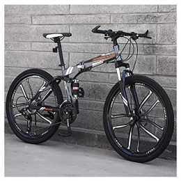 LXYZ Fahrräder LXYZ Faltbares Fahrrad, zusammenklappbare Outroad-Fahrräder, 21 * 24 * 27-Gang-MTB-Bikes für Erwachsene, faltbares Mountainbike, 24 * 26-Zoll-leichte Faltbare Fahrräder, Mini-faltbares Fahrrad
