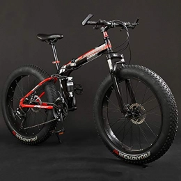 LYTLD Fahrräder LYTLD Mountainbikes, 4.0 Dick Und Breit, Fat Tire Mens Mountain Bike, Doppelfederung Mountainbike, Rahmen Aus Kohlenstoffhaltigem Stahl