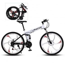 DT Fahrräder Mountain Bike 26 Zoll Mit Doppelscheibenbremse Mit Variabler Geschwindigkeit Jungen-Herren Fahrrad MTB Für Erwachsene, 21 Speed six Cutter Wheel