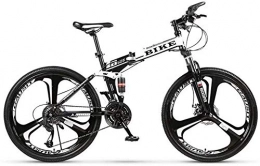 ZXL Fahrräder Mountainbike Novokart-Faltbarer Mountainbike 24 / 26 Zoll, MTB Fahrrad mit 3 Schneidrad, Rennrad (Color : 24-Stage Shift, Size : 26inches)