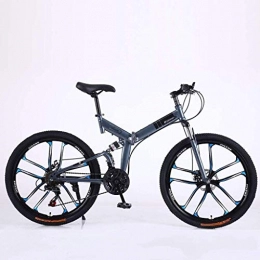 Qinmo Fahrräder Qinmo 24 / 26 Inch Erwachsener 30-Gang-Farbe Futter, Y-Typ Stodmpfende Folding Scheibenbremse, mit Variabler Geschwindigkeit Mountainbike, Einstellbare Dmpfende Mountain Bike
