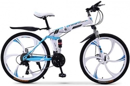 Qinmo Fahrräder Qinmo Mountainbike Folding Fahrrad for Erwachsene 20 24 26-Zoll-Double Speed fr Off-Road Racing for Jungen und Mdchen (Color : 27speed-26inch)