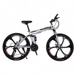 QZMJJ Off-Road Radfahren, Mountainbike Unisex Fahrräder 26" Mountain Bike - 17" Alu-Rahmen mit Scheibenbremsen - Multicolor Auswahl (Color : I, Size : 24 Speed)