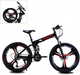 SAFT Fahrräder SAFT Erwachsene Mountainbike, Doppelscheibenbremse, 26 Zoll (66 cm), Aluminiumlegierung, allgemeine Verwendung, für Damen und Herren, 27-Gang, Schwarz