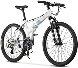 FEE-ZC Fahrräder Universal City Bike 26 Zoll 24-Gang Pendler Fahrrad Falten Aluminiumlegierung Rahmen Fr Unisex Erwachsene