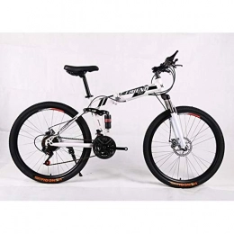 XNEQ Fahrräder XNEQ 26 Zoll Mountainbike Mit Doppelter Farbe, Klappbar / Schaltbar / Doppelte Stoßdämpfung / Scheibenbremse, 3