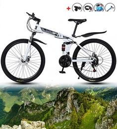 XYQCPJ Fahrräder XYQCPJ 26 Zoll Mountainbike Fahrrad Faltrad, 30 Speichenrad 27 Geschwindigkeit Doppelscheibenbremse rutschfest Sicherheit Rennrad Fahrrad Fahrrad FüR Erwachsene Langstreckenreiten