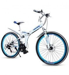 Y&XF Fahrräder Y&XF 26-Zoll-Mountainbikes, Hardtail-Mountainbike Mit Doppelscheibenbremse Für Herren, Verstellbarer Fahrradsitz, Rahmen Aus Kohlenstoffhaltigem Stahl, Unisex, C, 21 Speed